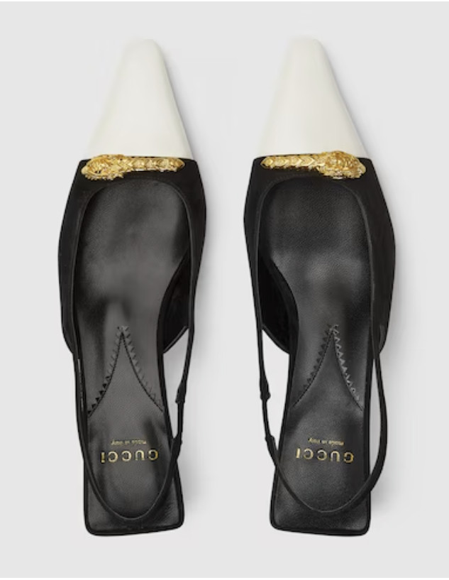 Gvc*1 Pump With Tiger Head For Women- 768113 C9D50 9066