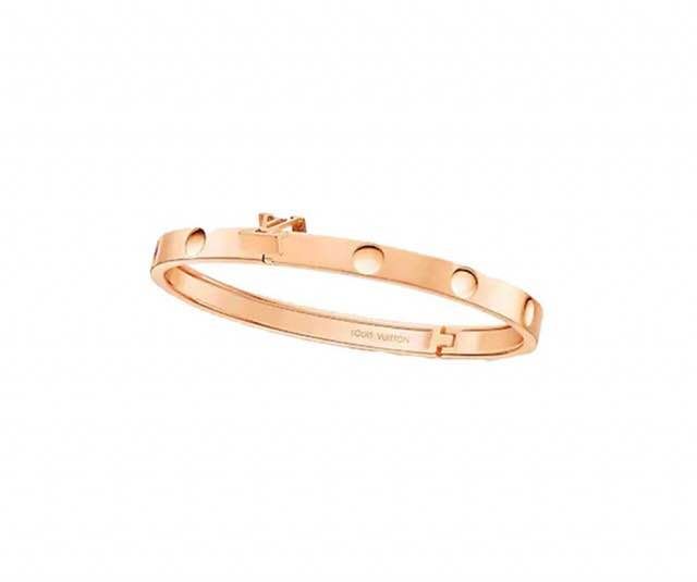L0vis Vvtt0n Empreinte Bangle Rose Gold For Women