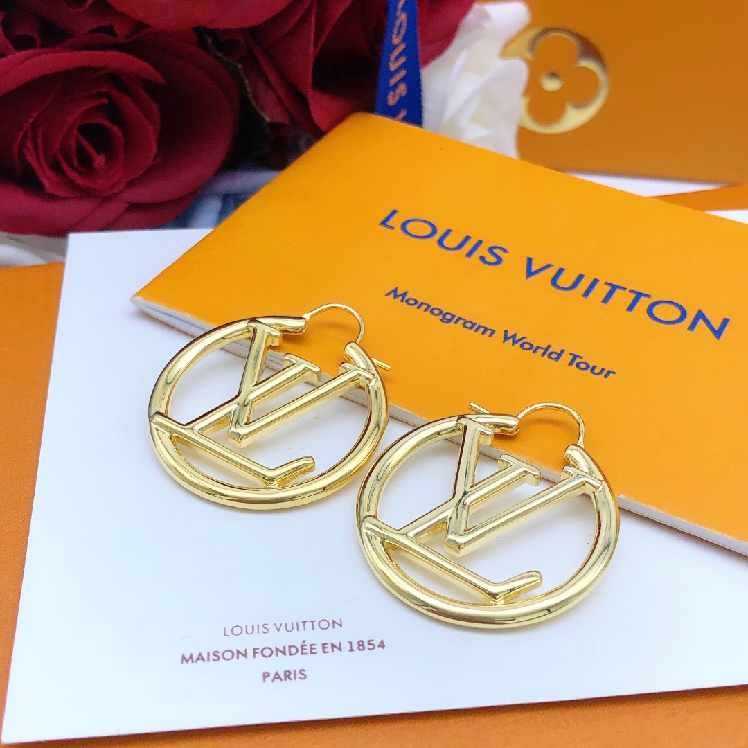 L0vis Vvtt0n Latest Earrings Gold For Women