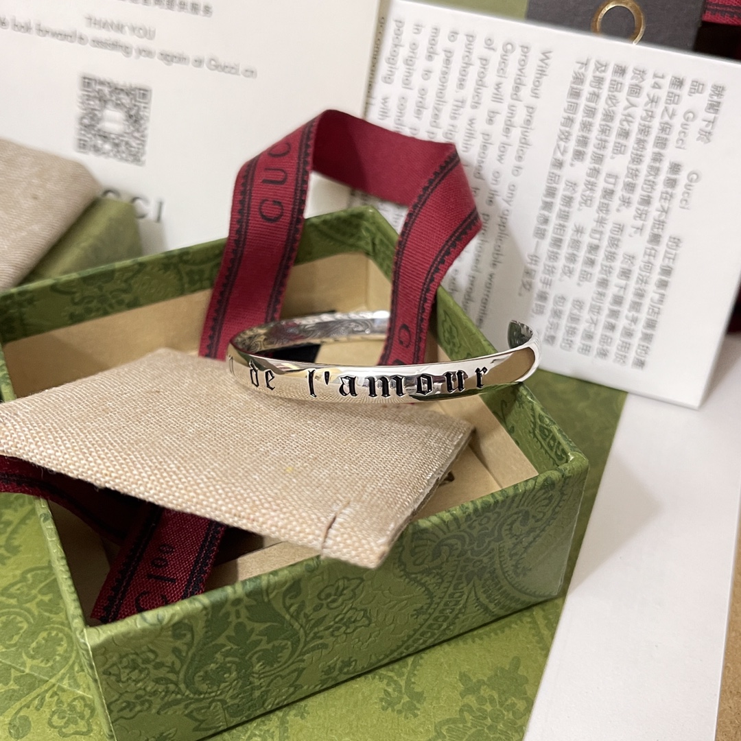 Gvc*1 Ma1s0n De l’Amour Bracelet Silver For Women