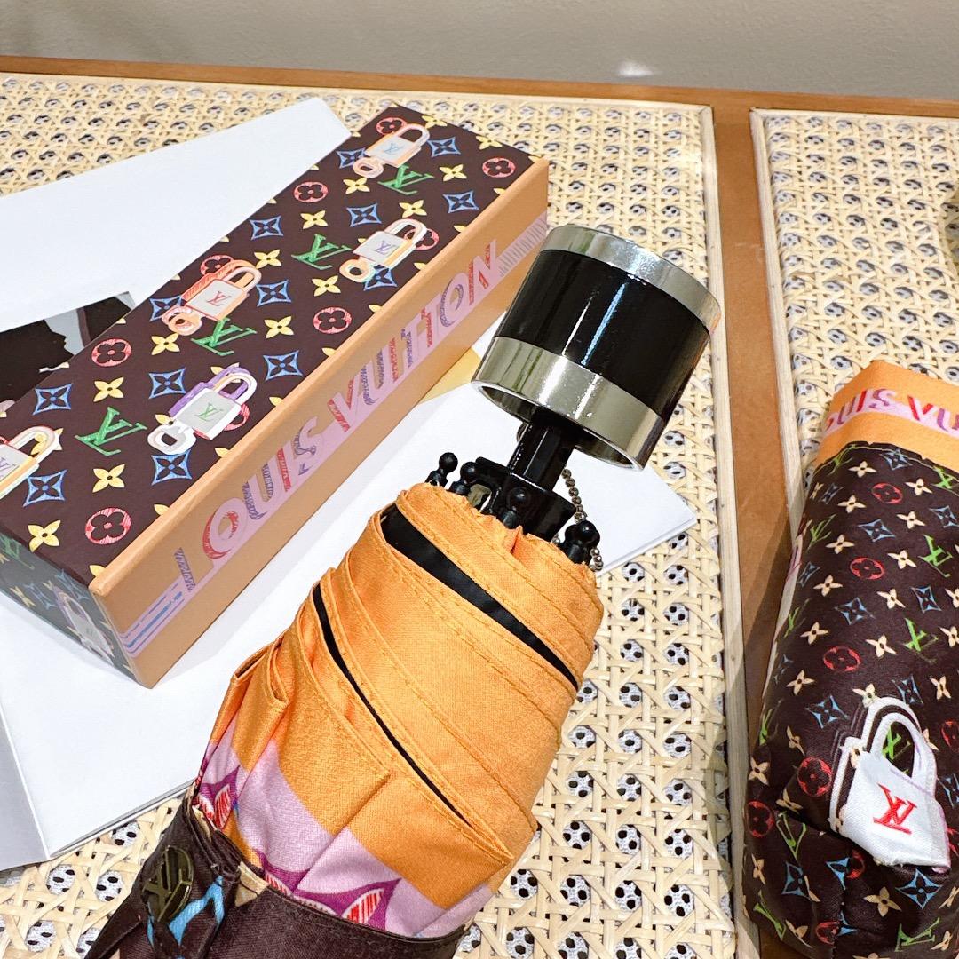 L0vis Vvtt0n Opening Folding Monogram Umbrella Brown