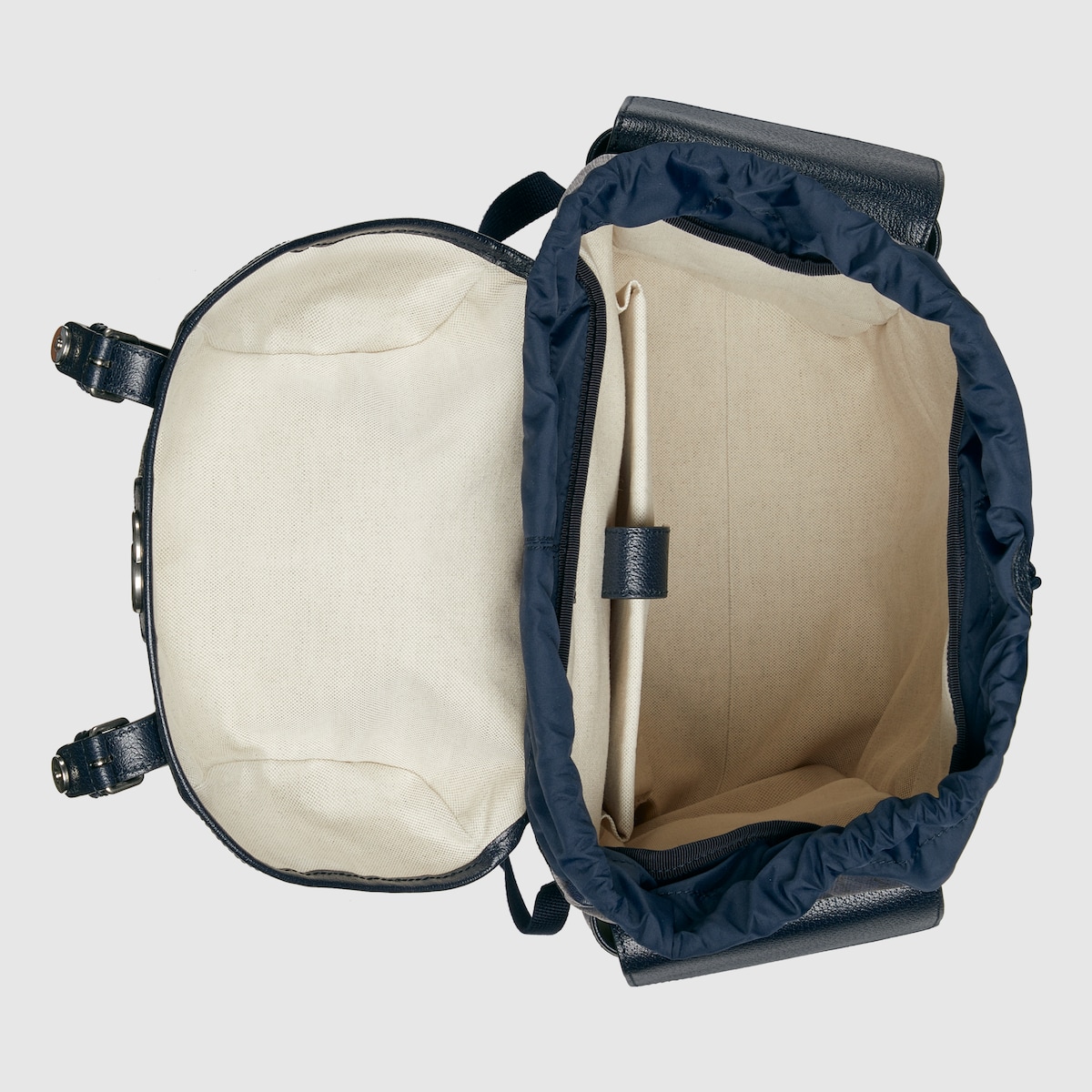 Gvc*1 Ophidia Medium Backpack Blue For Men 15.7 in/ 40 cm 598140 FABHU 8442