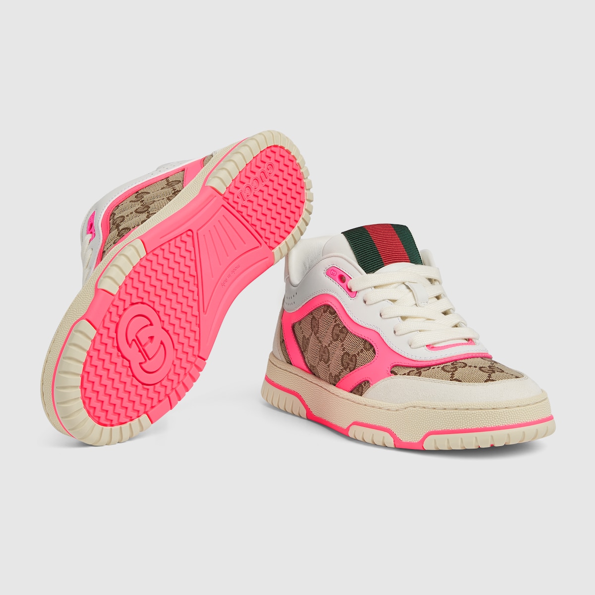 Gvc*1 Re-Web Sneaker Beige For Women 785452 AADHW 9563
