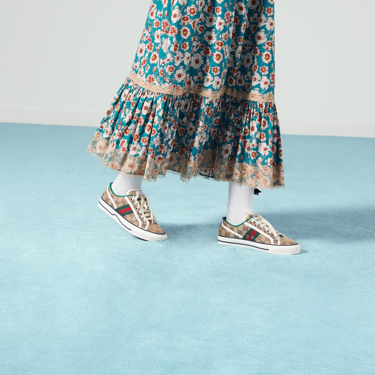 Gvc*1 Tennis 1977 Sneaker Beige For Women 606110 HVK20 9766