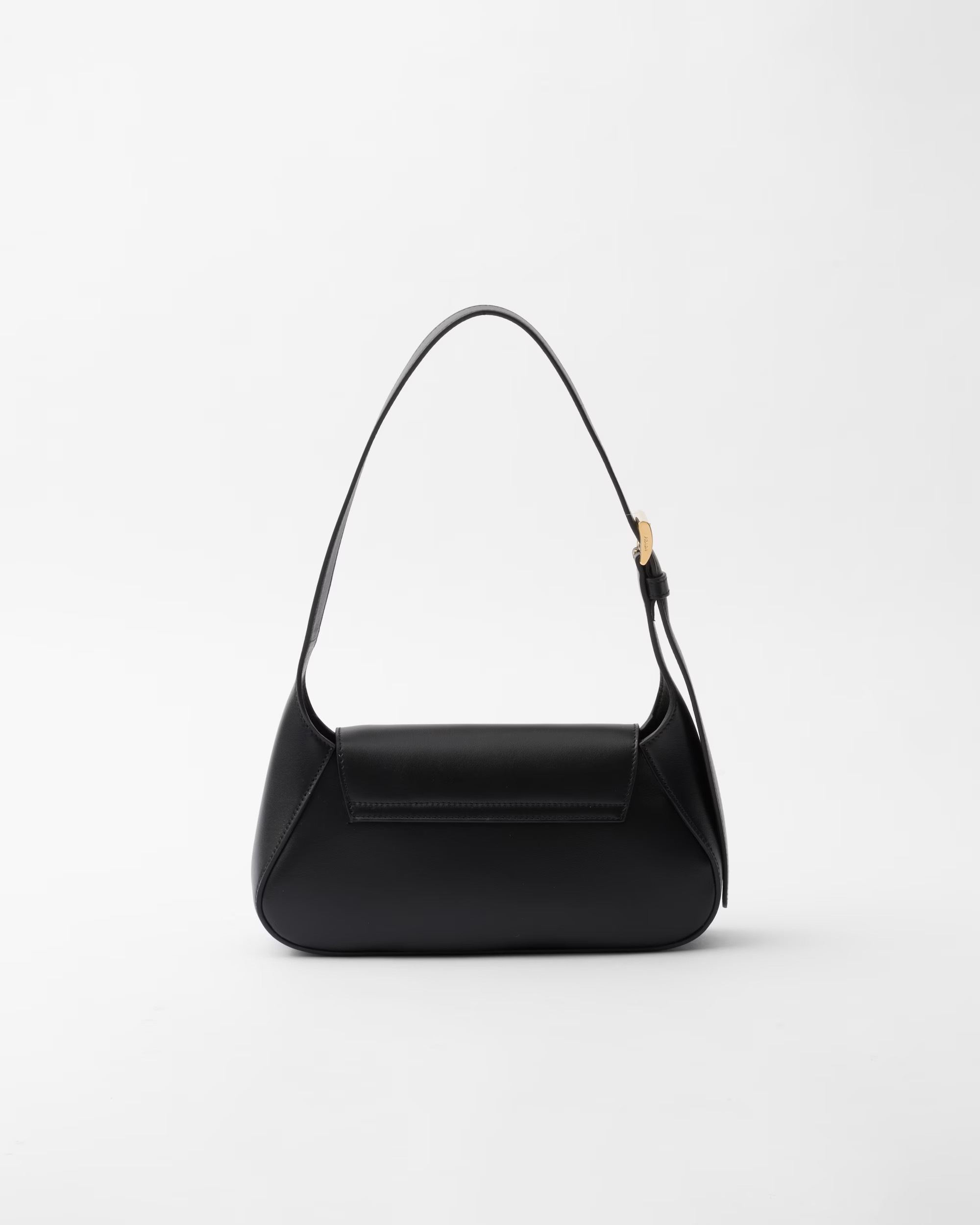 Pra*a Small Shoulder Bag Black For Women 9,8in/25cm