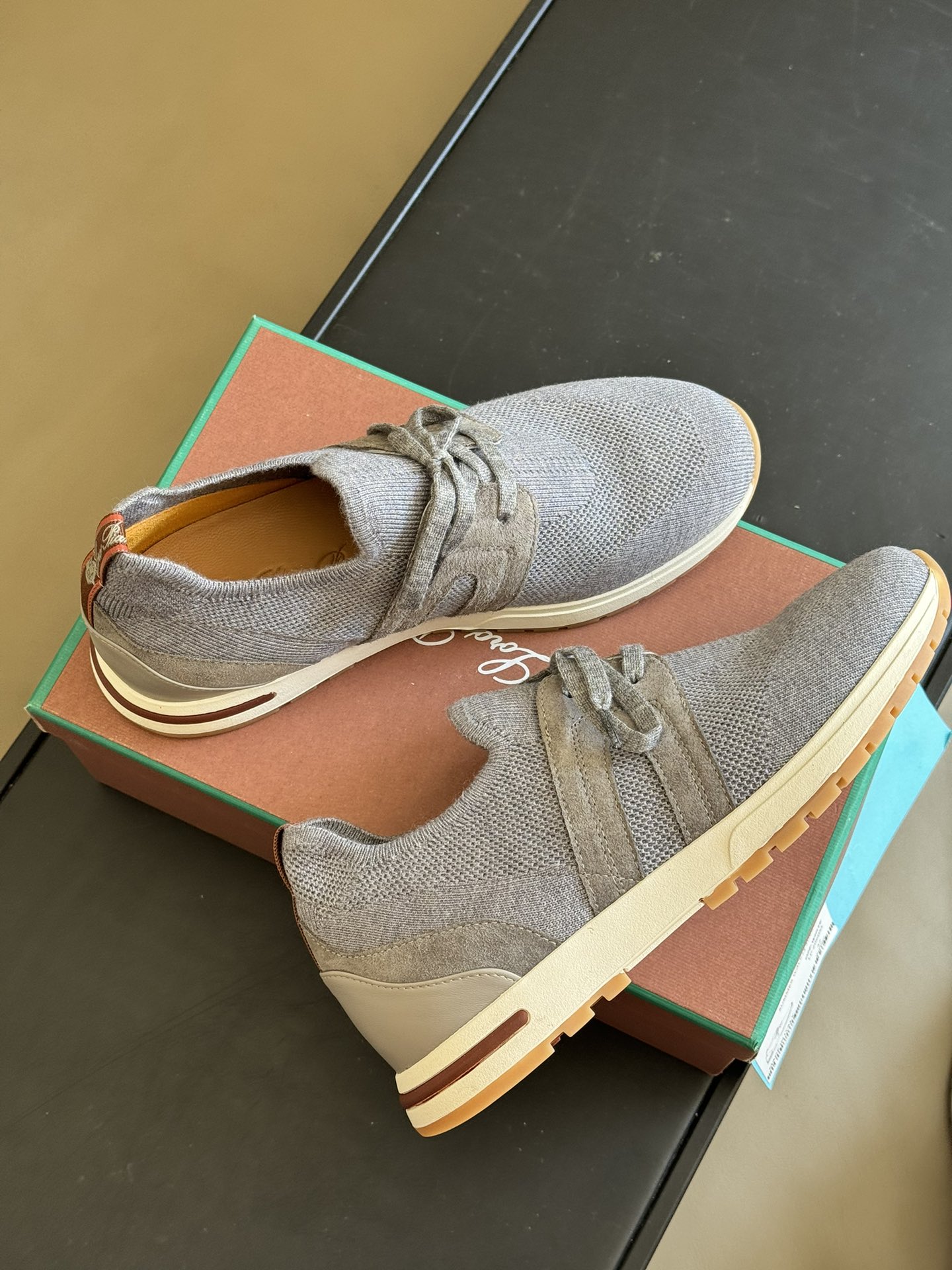 L0r0 P1ana 360 Lp Lady Flexy Walk Sneaker Flannel Gray For Women – FAI7759 M579