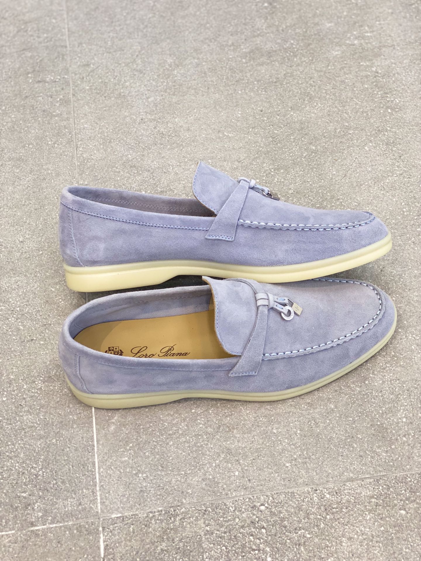 L0r0 P1ana Summer Charms Walk Loafers Purple For Women – FAE5444 401F