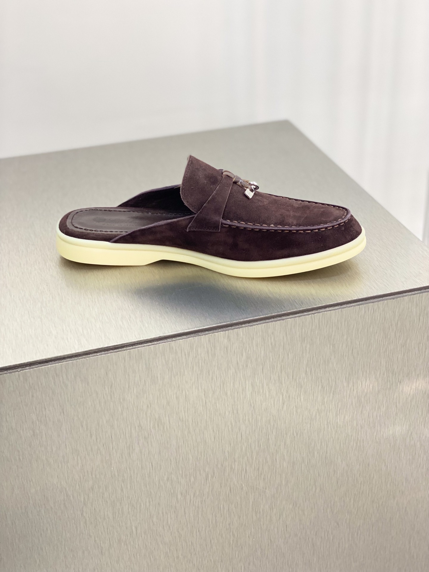 L0r0 P1ana Babouche Charms Walk Loafers Bright Amaranth For Women – FAI1543 K03I