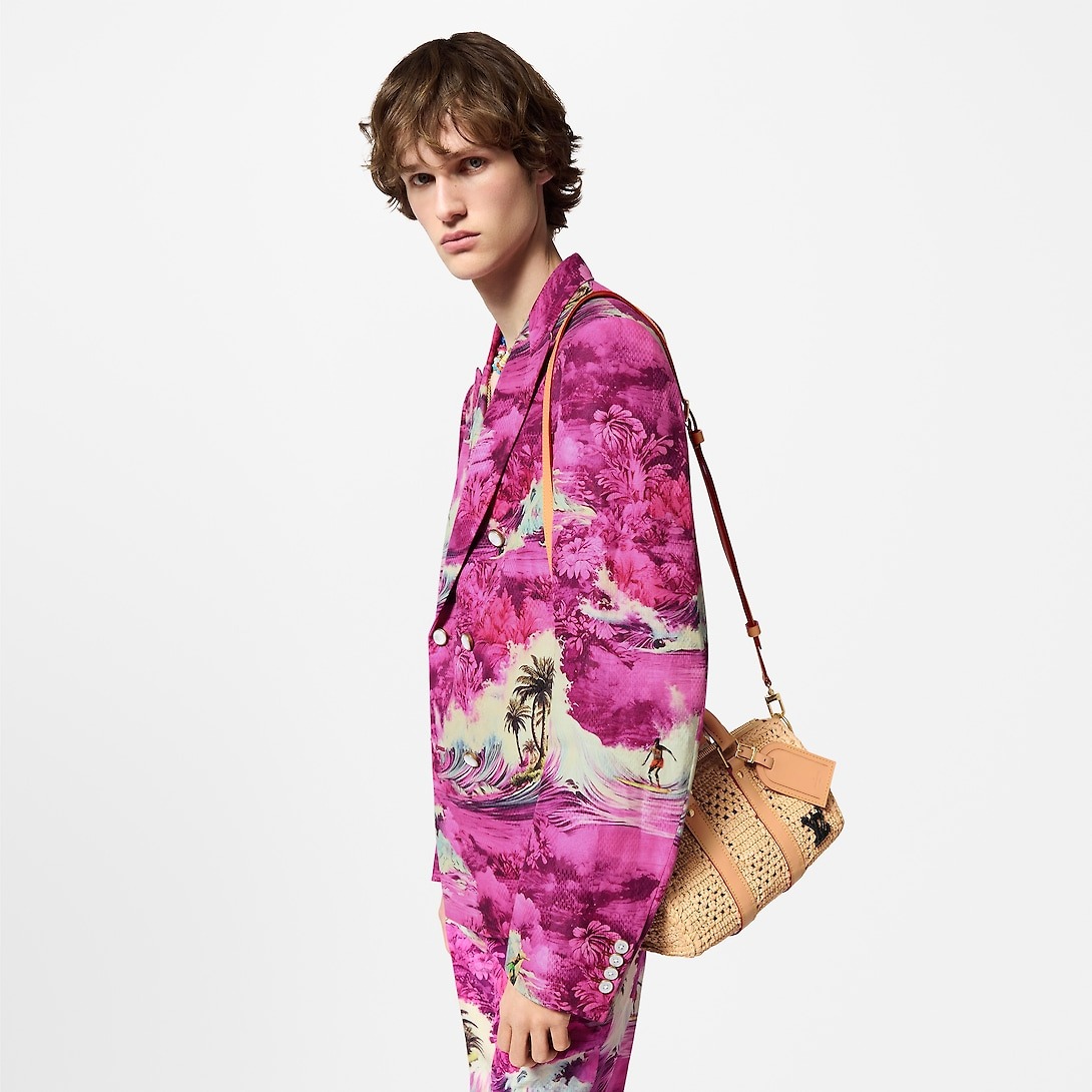 [True-to-ORIGINAL] L0vis Vvtt0n Keepall Bandoulière 25 Natural Beige Bag 9.8 Inches/ 25 Cm M25010