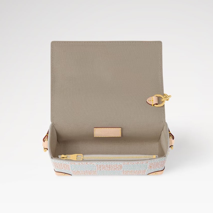 L0vis Vvtt0n Steamer Wearable Wallet Bag White For Men N40674 7.1in/18cm