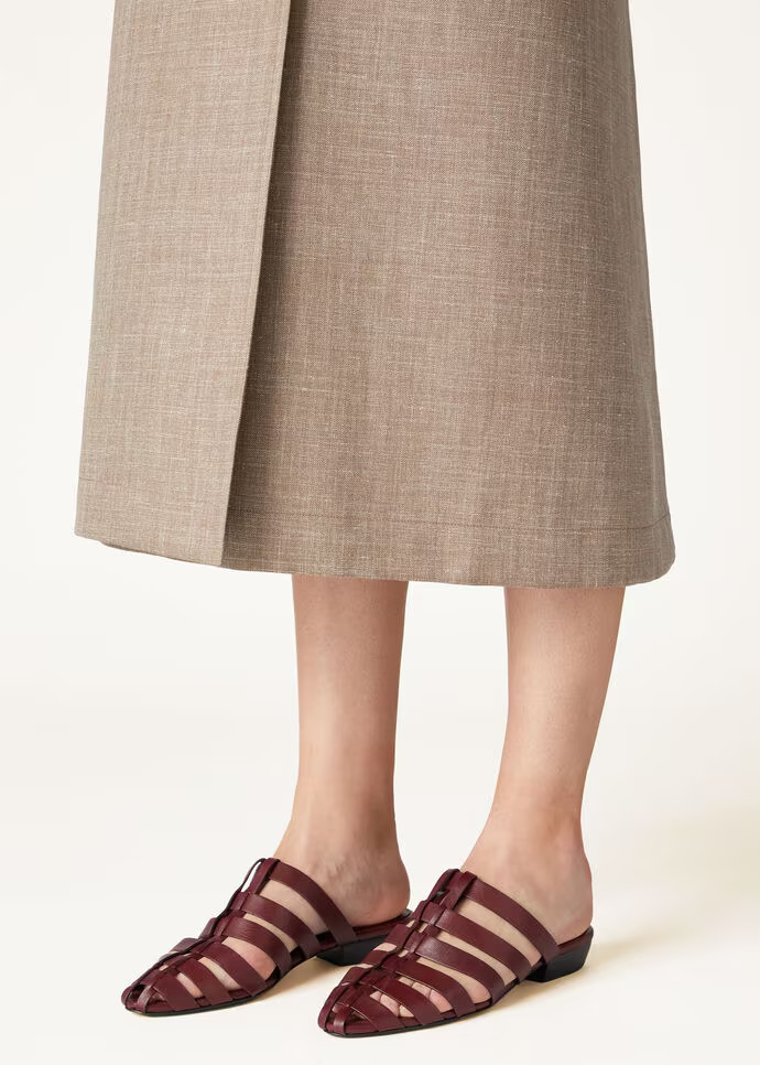 L0r0 P1ana Kaede Sandals Azuki Beans For Women – FAN8978 Q07N