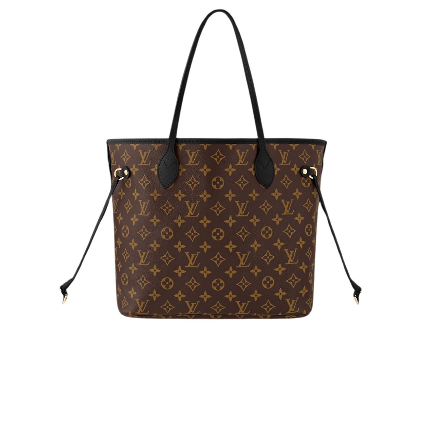 L0vis Vvtt0n Neverfull Inside Out MM Black For Women 31cm/12.2in – M11946