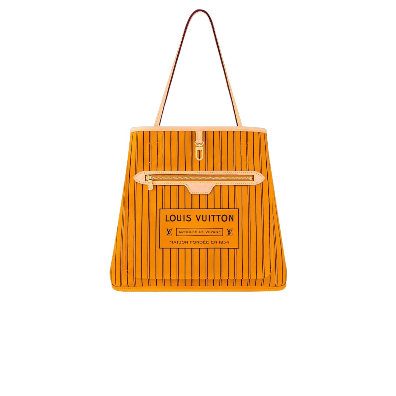 L0vis Vvtt0n Neverfull Bandoulière Inside Out MM Jaune For Women 31cm/12.2in – M11947