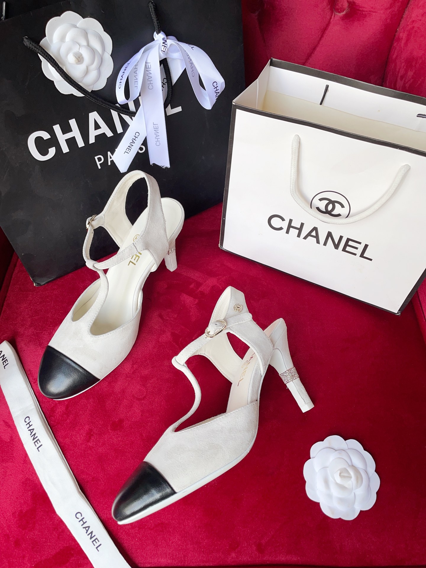 Ch**el Pumps White For Women