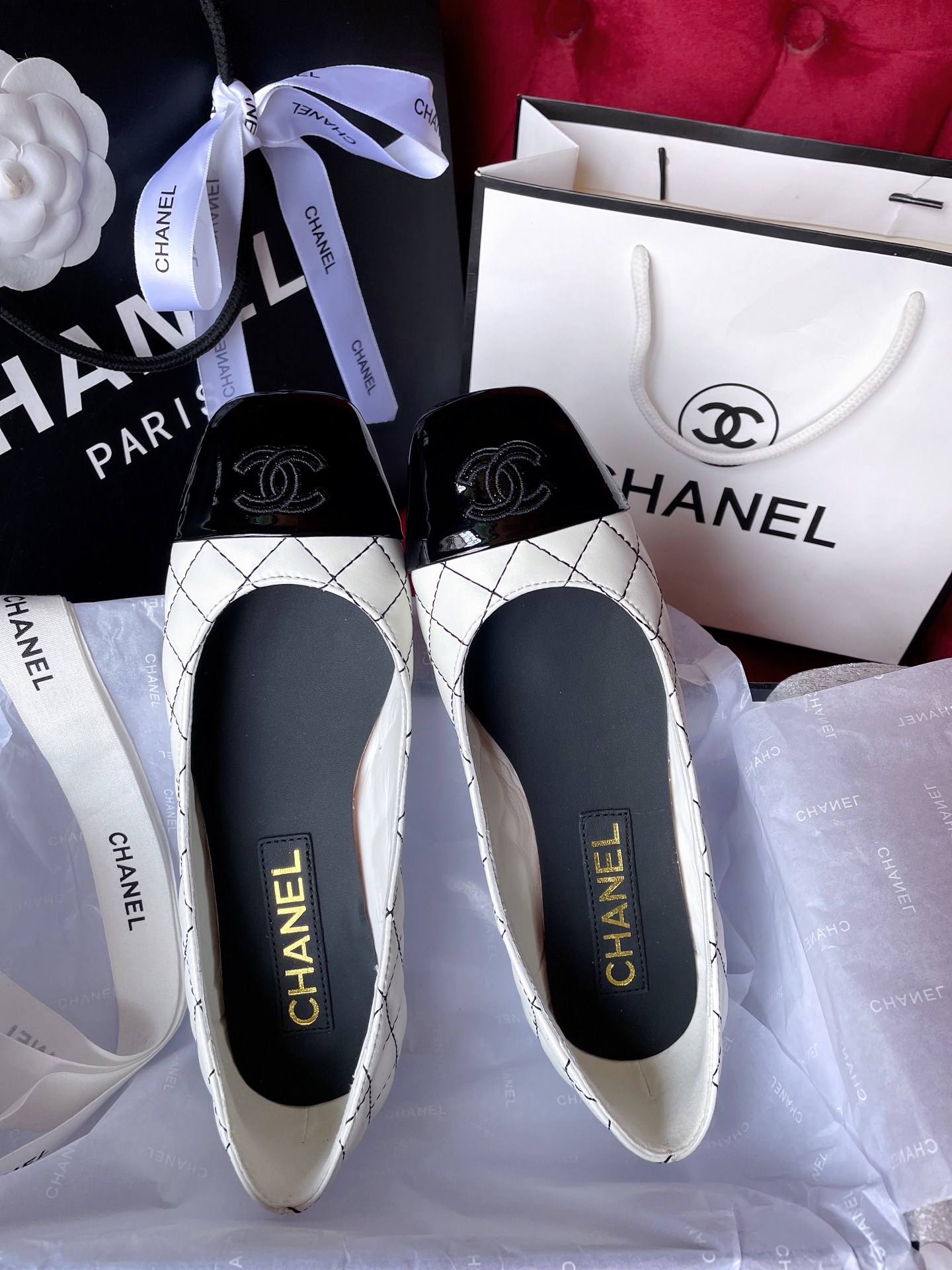 Ch**el Pump White For Women