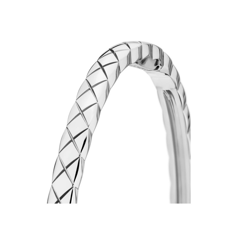 Ch**el Coco Crush Bracelet White Gold For Women J12621