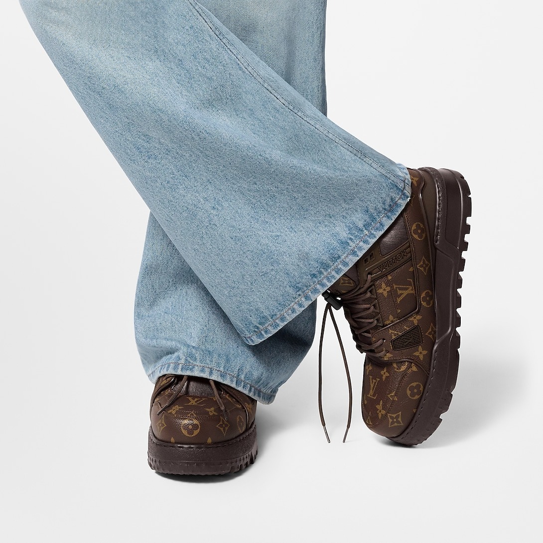 L0vis Vvtt0n LV Trainer Maxi Sneaker For Men 1AD7DS