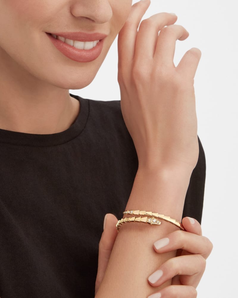 Bv1g*ai Serpenti Viper Bracelet Yellow Gold For Women 360701