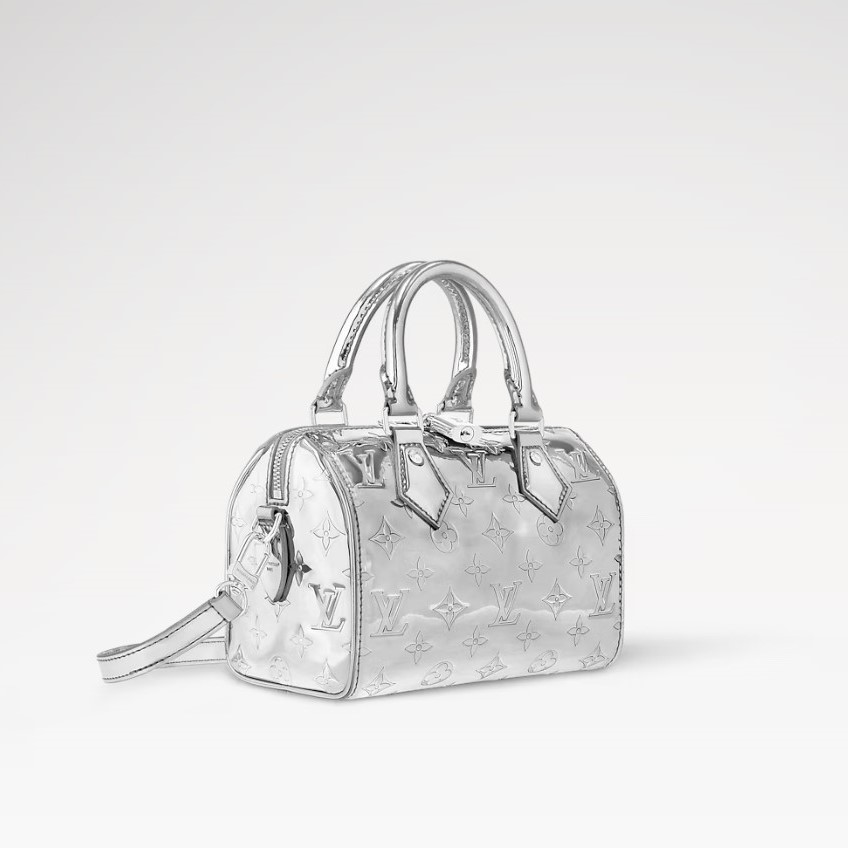 L0vis Vvtt0n Speedy Bandoulière 20 Handbag Silver For Women 8.1in/20cm M11987