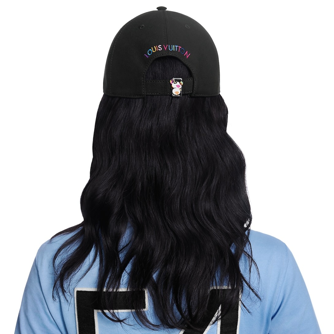 L0vis Vvtt0n LV x TM S*perflat Cap Black For Women M5000M