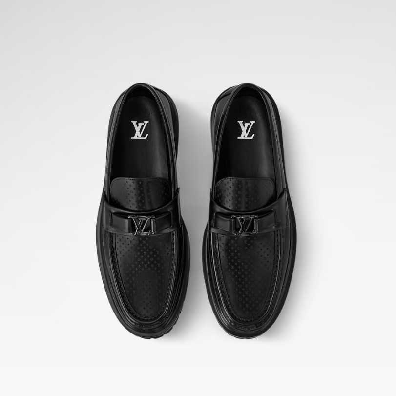 L0vis Vvtt0n Major Loafer Black For Men 1AHRF8