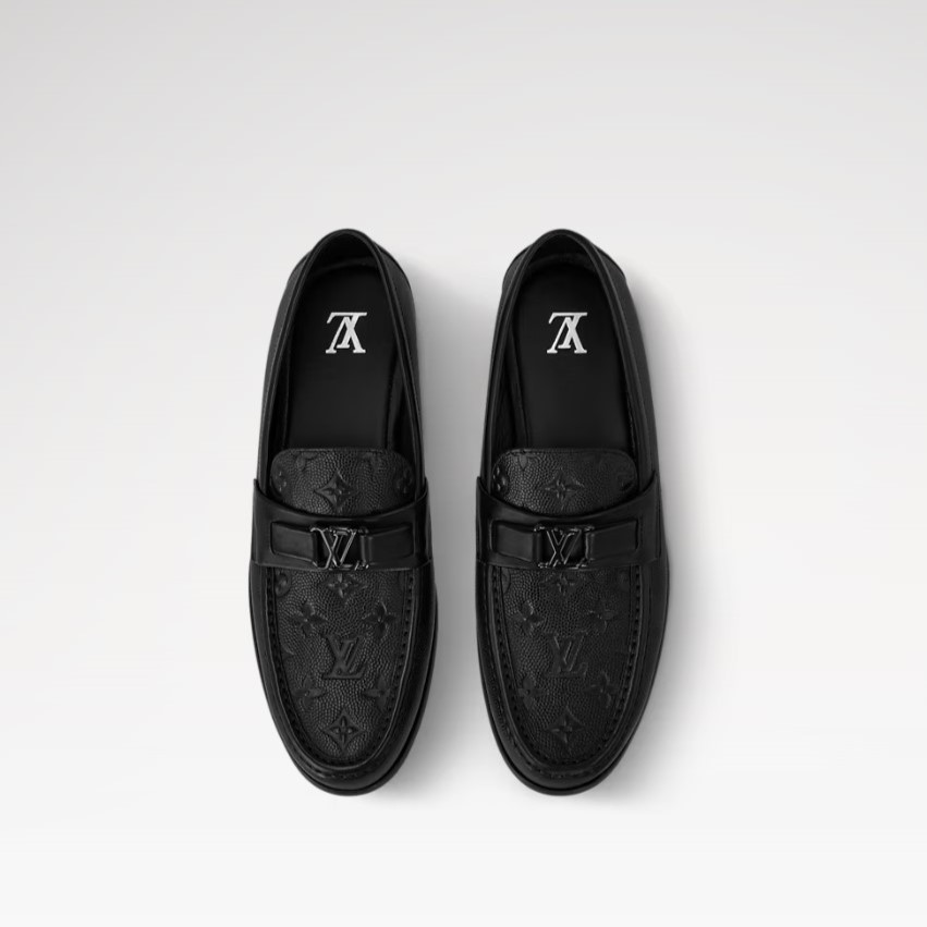 L0vis Vvtt0n Major Loafer Black For Men 1ADB51