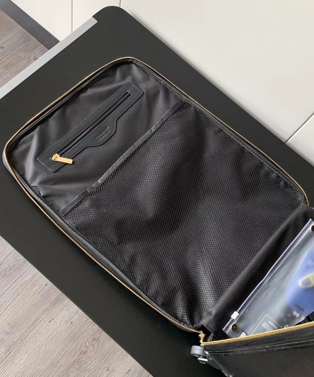 Ch**el Quilted Suitcase Black For Women 19.7in/50cm