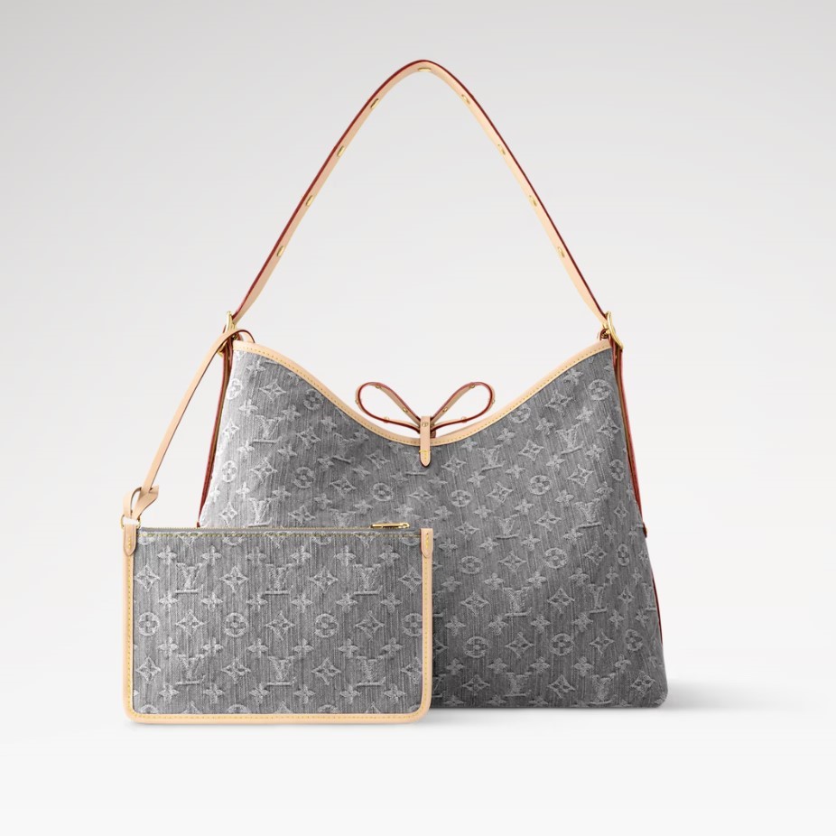 L0vis Vvtt0n CarryAll MM Washed Gray For Women 15.4in/39cm M13289