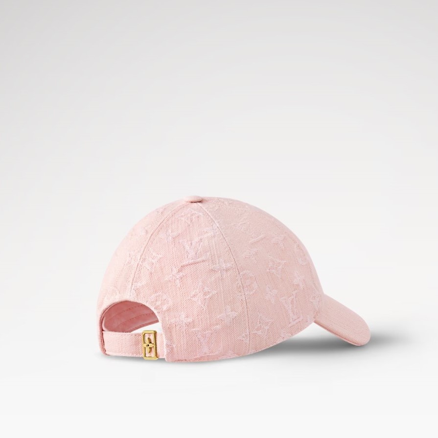 L0vis Vvtt0n Denim Cap Pink For Women M7944M