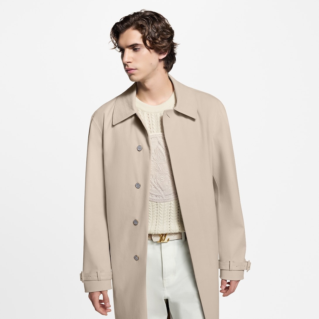 L0vis Vvtt0n LV Dimension 40mm Reversible Belt Beige For Men M4154S