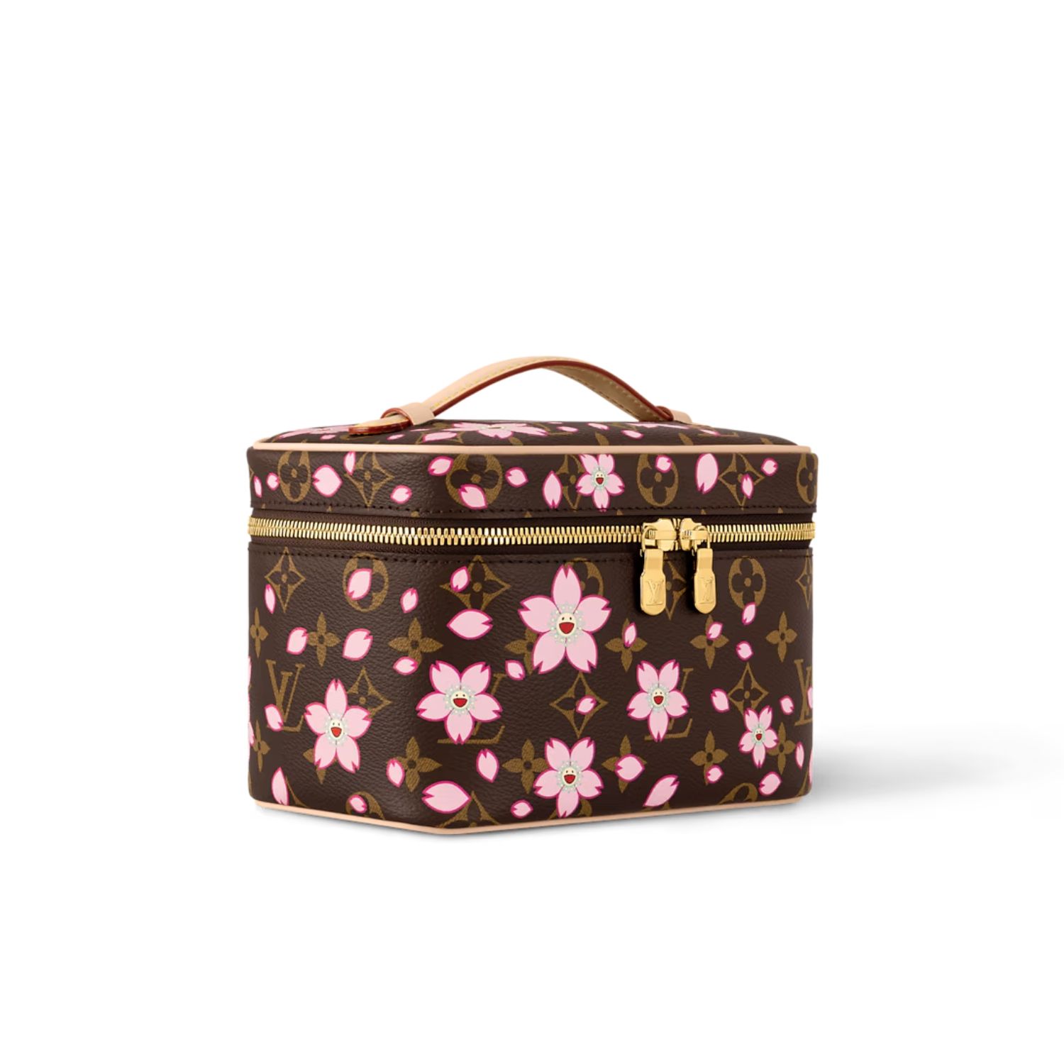 L0vis Vvtt0n LV x Murakami Nice Mini Sakura Brown For Women 20cm/7.9in – M14181