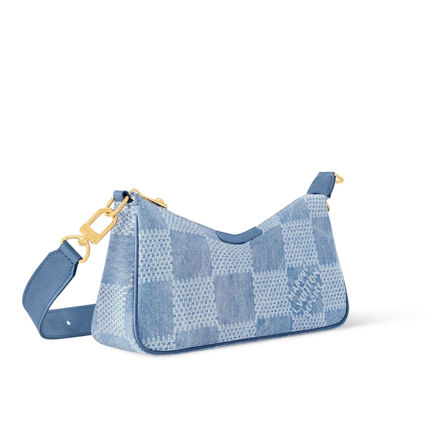 L0vis Vvtt0n Pochette Accessories XL Bag Denim Blue For Men 56cm/22in – N00204