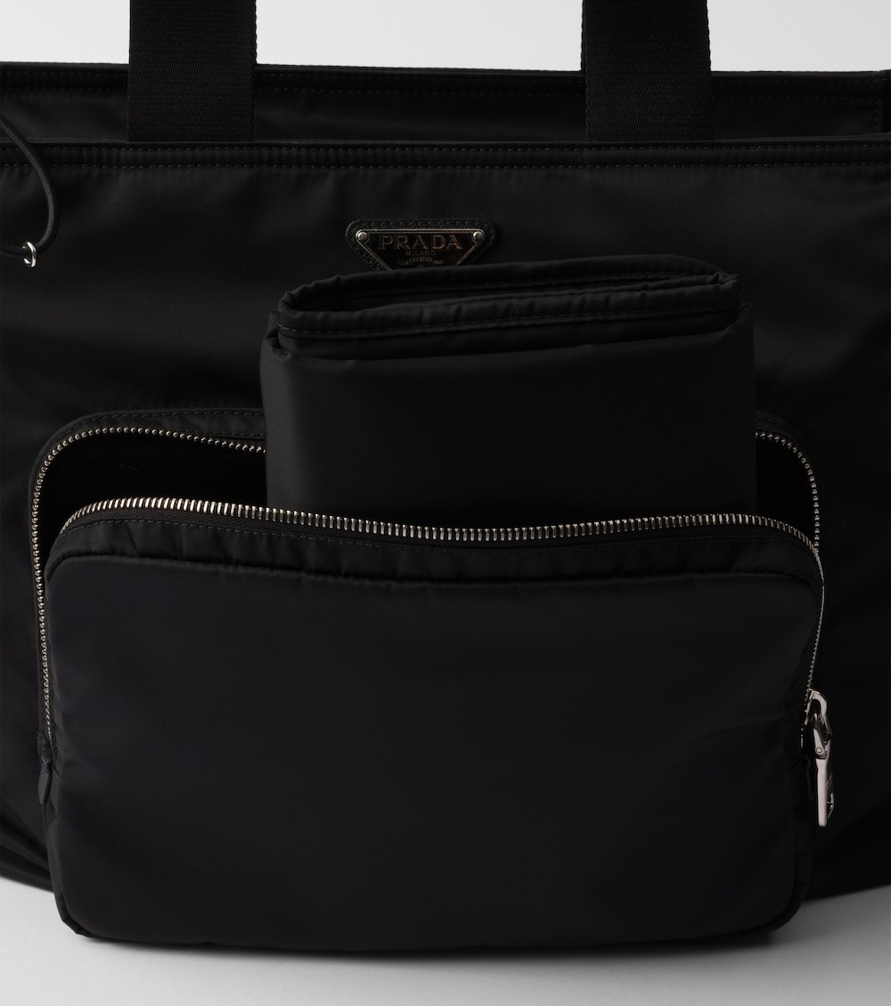 Pra*a Re-Nylon Baby Bag For Women 14.2in/36cm 1BG102_RV44_F0002_V_OOO
