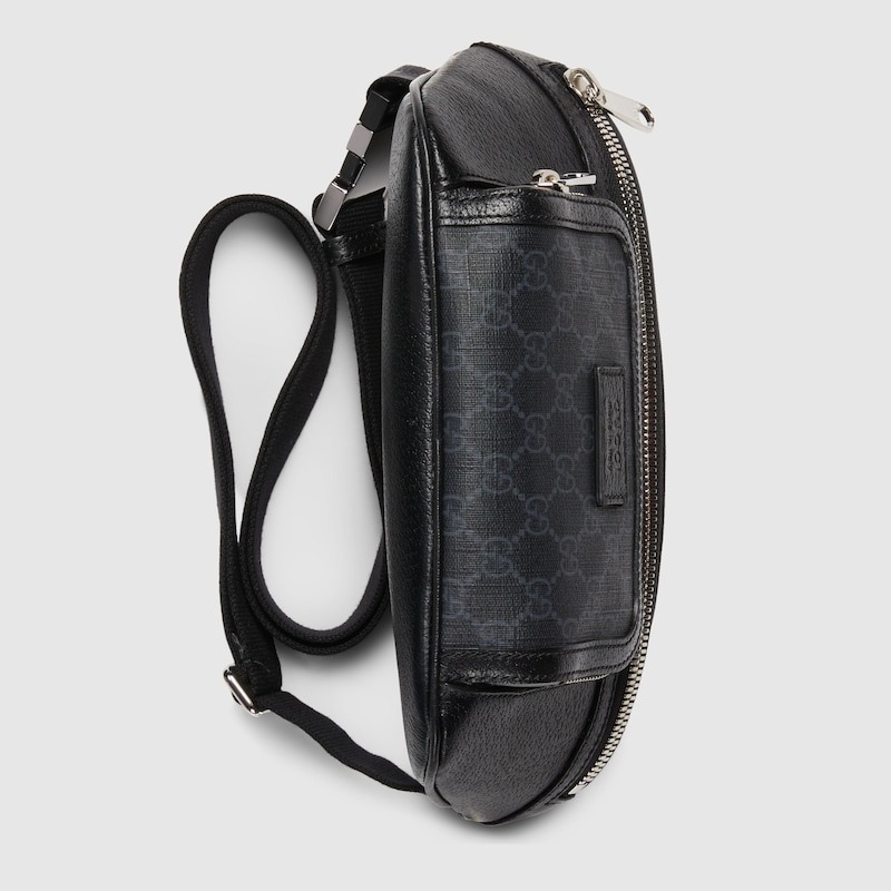 Gvc*1 GG Svp*me Medium Belt Bag Black For Men 11.4in/29cm 795463 FADJK 1000