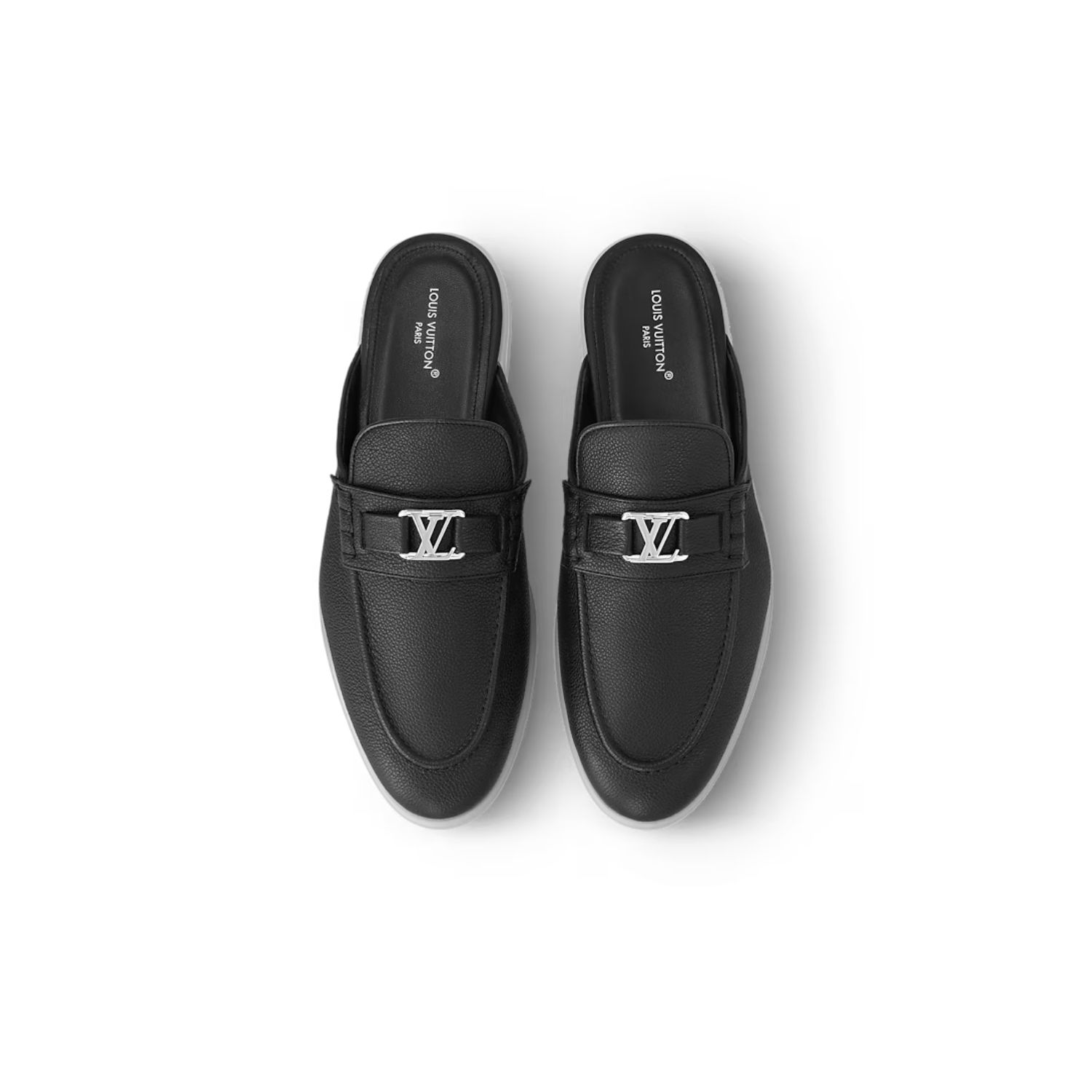 L0vis Vvtt0n Estate Open Back Loafer Black For Men – 1AHESK