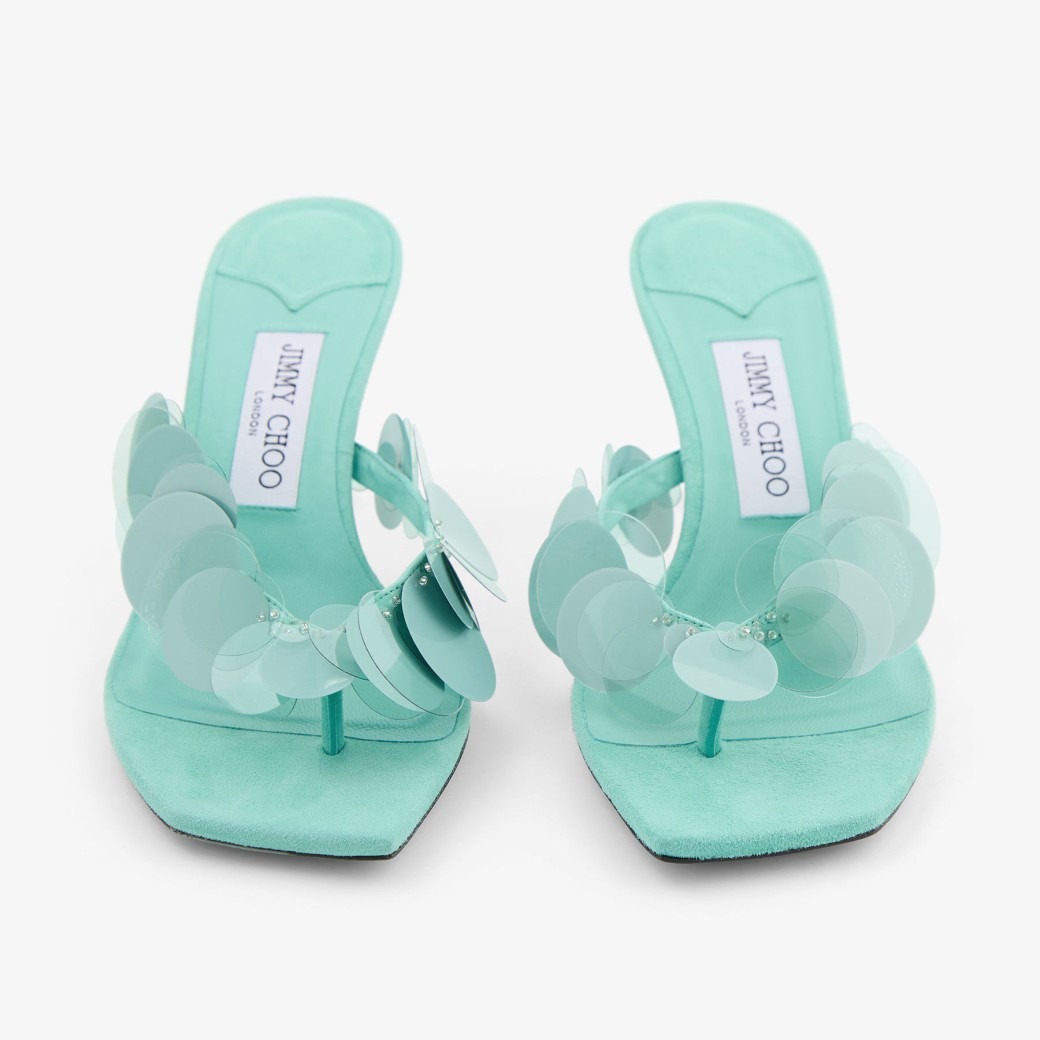 J1m*y Ch00 Freja 70 Aqua Green For Women FREJA70RPQ