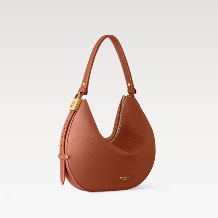 L0vis Vvtt0n Low Key Cookie MM Cognac For Women 12.6in/32cm M14642