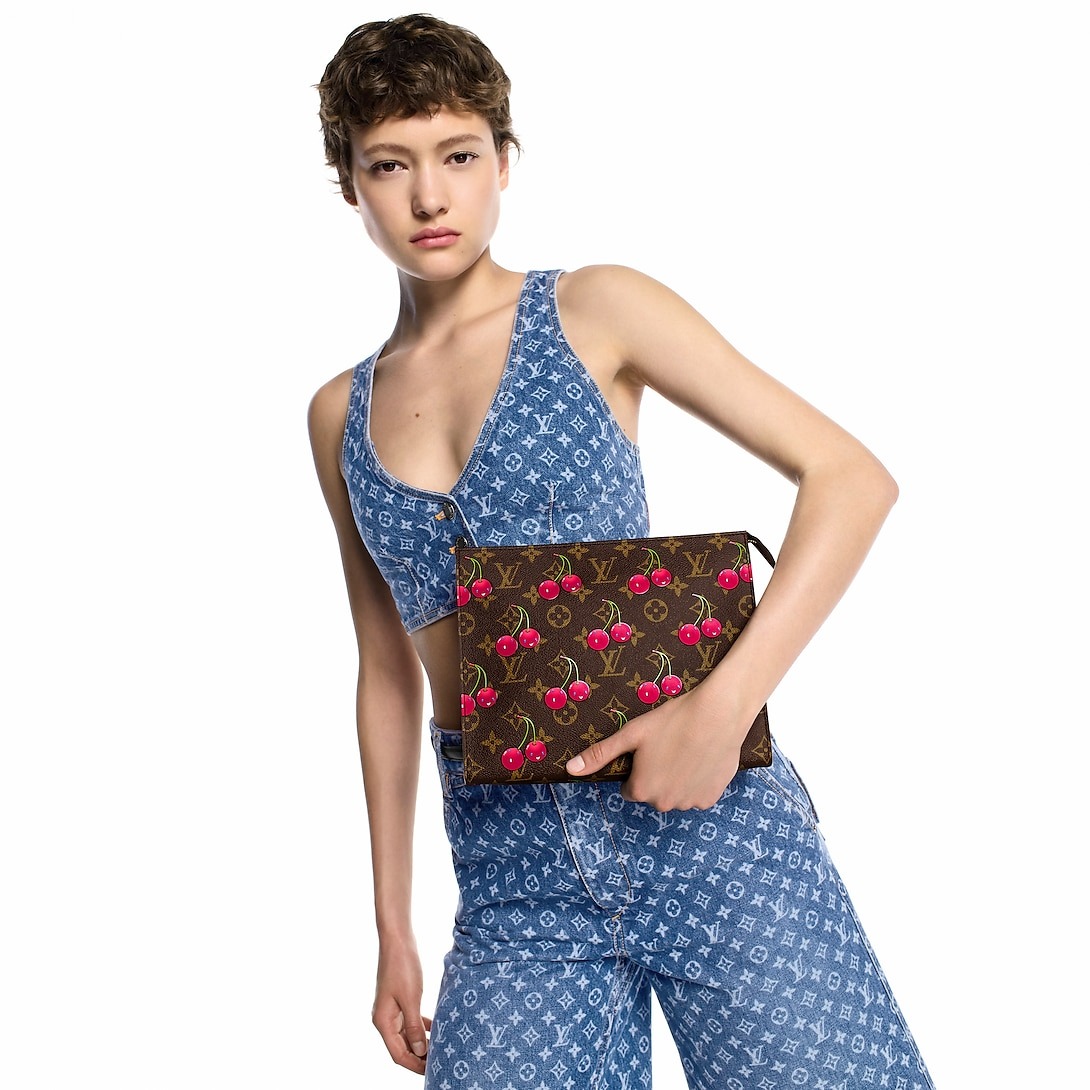 [True-to-ORIGINAL] L0vis Vvtt0n LV x TM Toiletry Pouch Monogram For Women 7.9in/20cm M14372