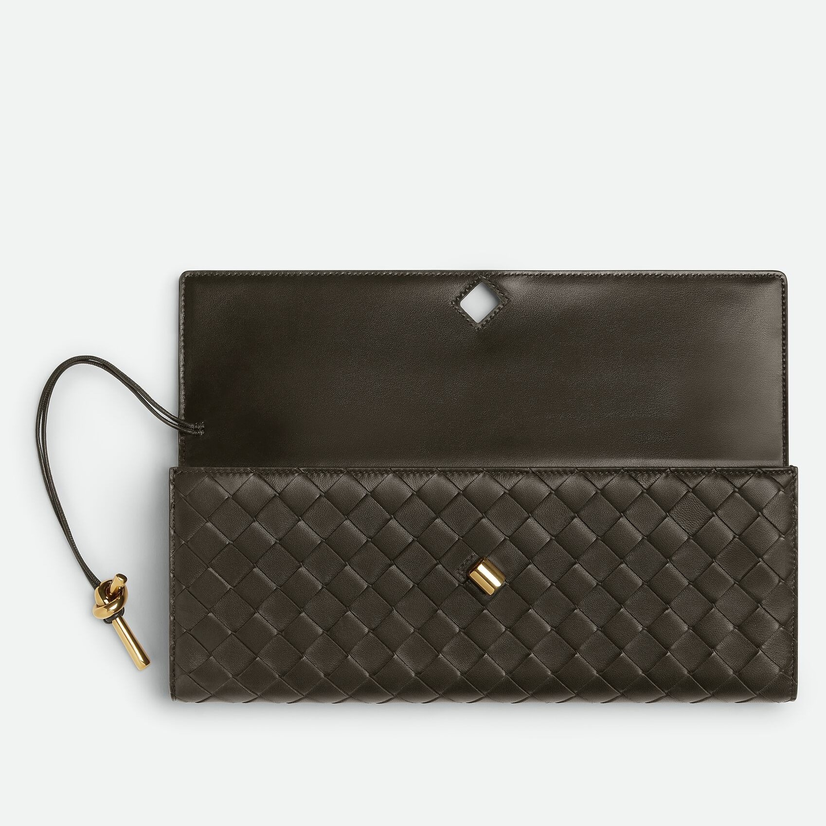 B0tt*ga Ven*ta Andiamo Clutch Kaki For Women 31cm/12.2in 741511VCPP33387