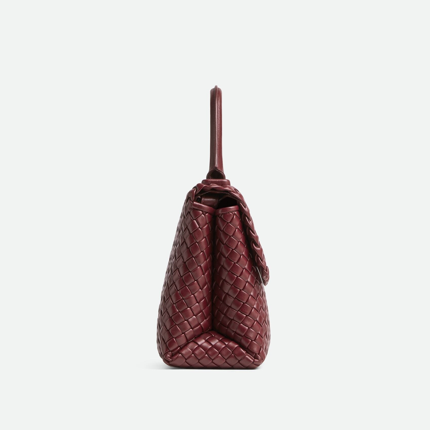 [True-to-ORIGINAL] B0tt*ga Ven*ta Patti Shoulder Bag Cherry For Women 26cm/10.2in 776783V3RG16413