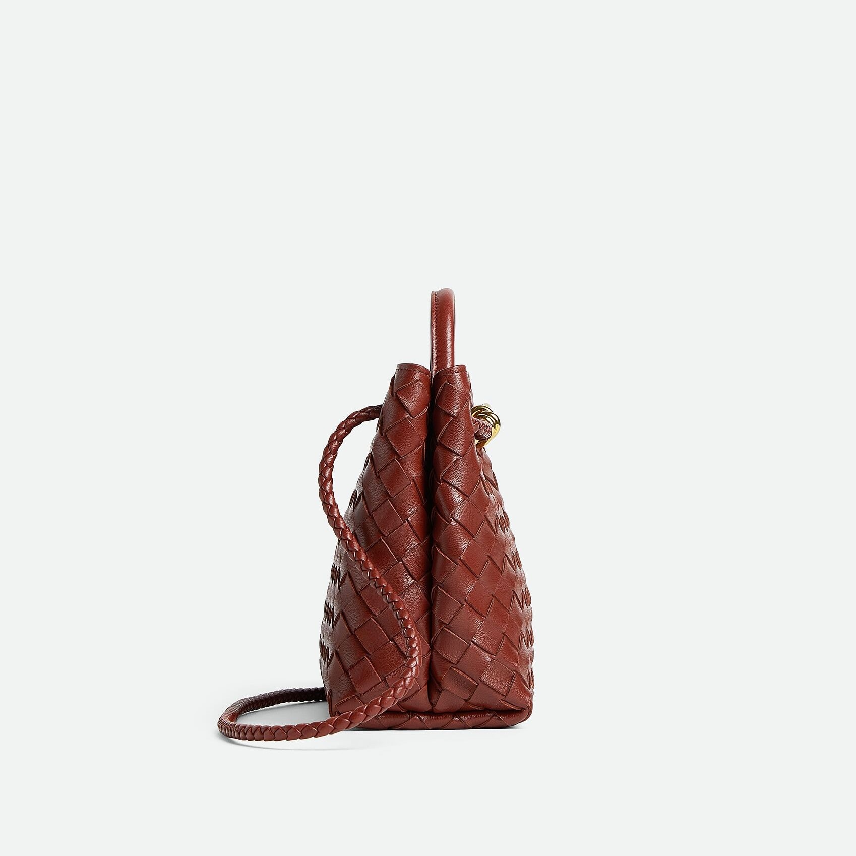 [True-to-ORIGINAL] B0tt*ga Ven*ta Small Andiamo Sapele For Women 25cm/9.8in 766014VCPP12507