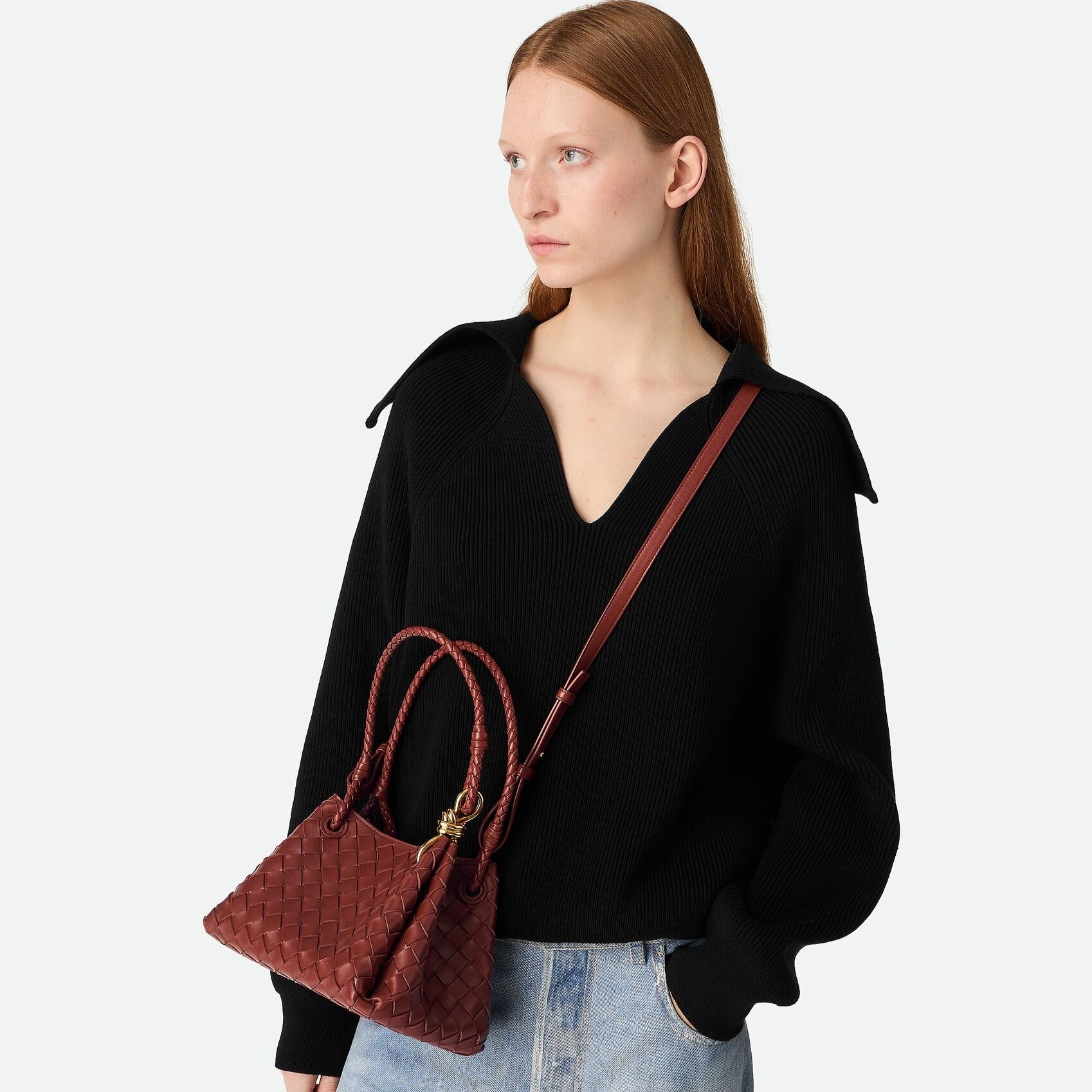 [True-to-ORIGINAL] B0tt*ga Ven*ta Small Parachute Sapele For Women 20cm/7.9in 796569VCPPT2506