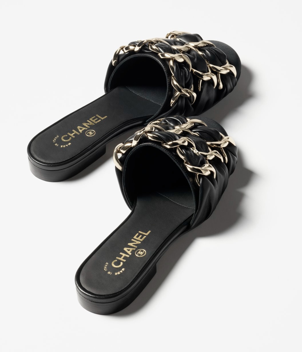 Ch**el Mules Black 15mm For Women – G46653-B21755-94305