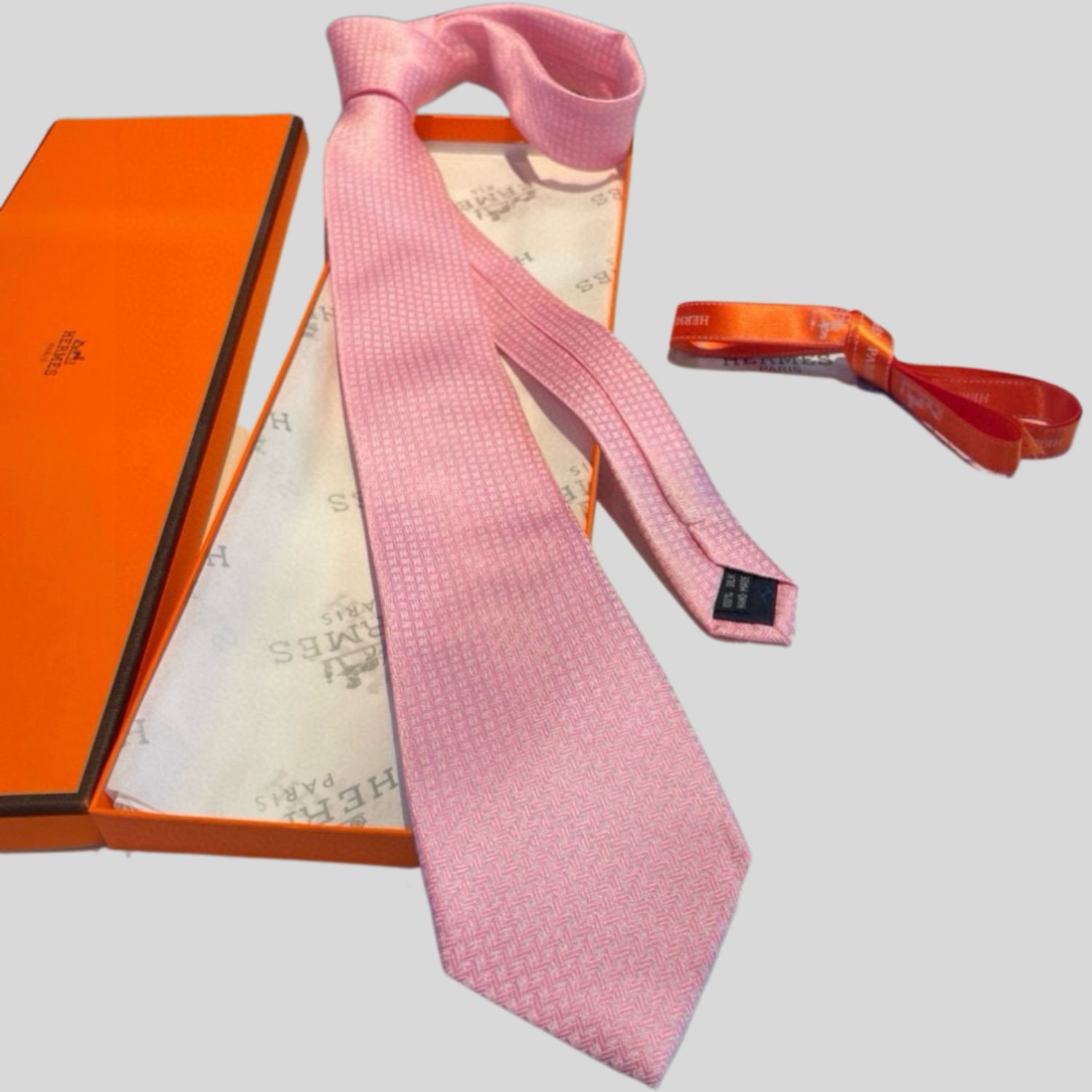 H**me5 Elegent Rose Silk Tie For Men
