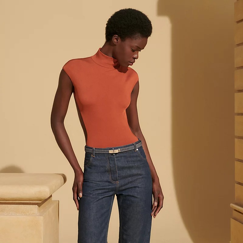 H**me5 Kelly Jean 18 Belt Bleu Navy For Women H010777UKAA