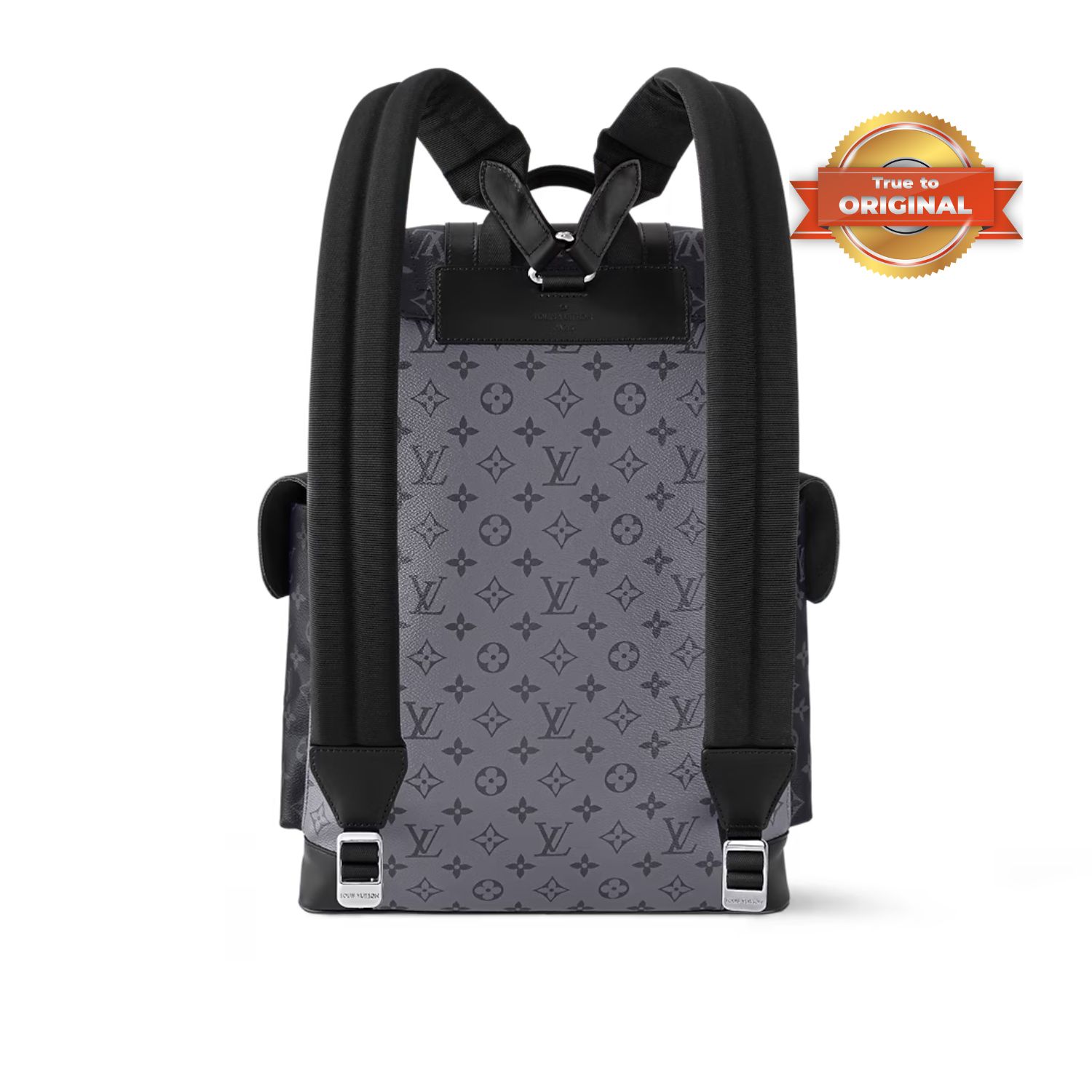 [True-to-ORIGINAL] L0vis Vvtt0n Christopher MM Monogram Eclipse Black For Men 17.3in/44cm M45419