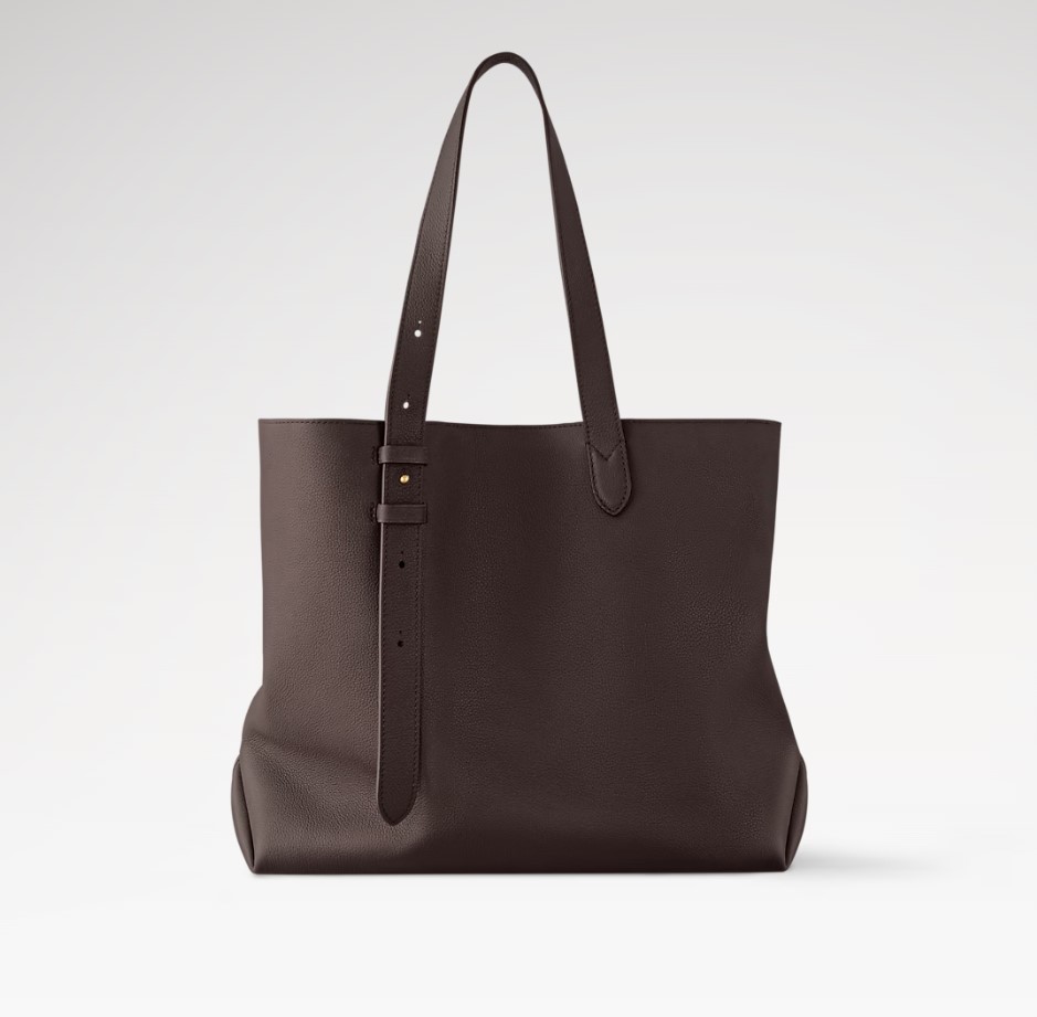 L0vis Vvtt0n Low Key Cabas MM Bag Chocolate For Women 18.5in/47cm M12916