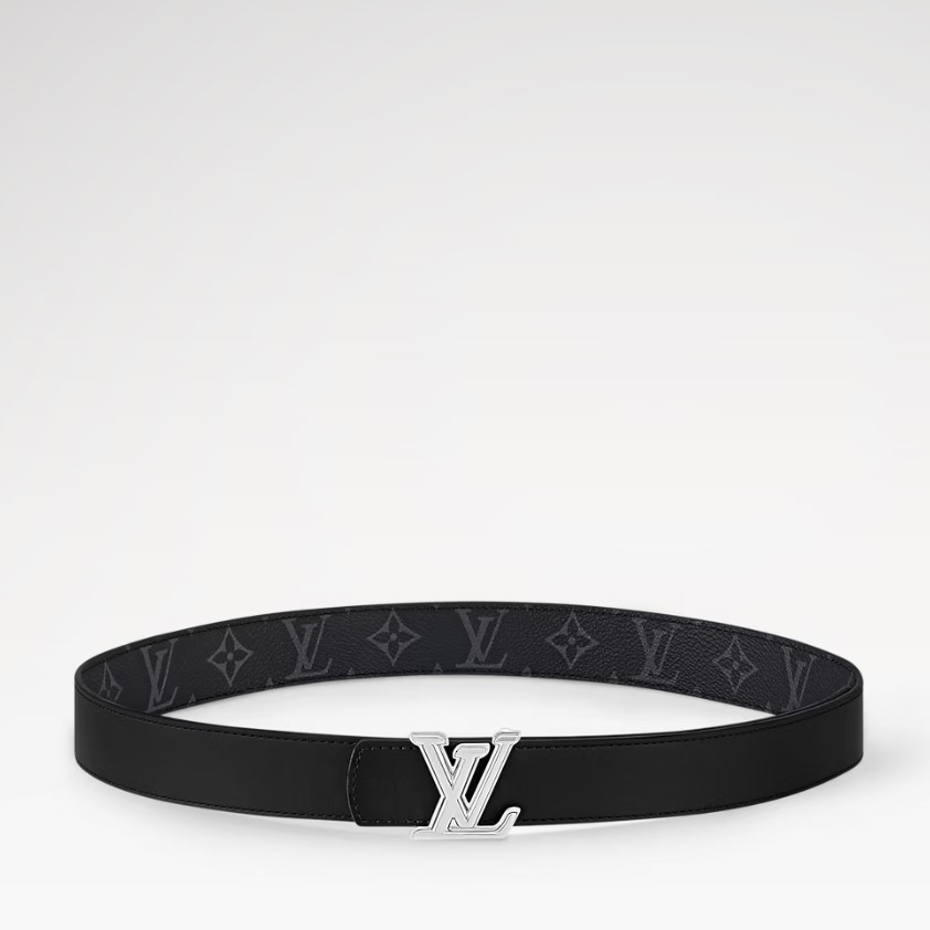 L0vis Vvtt0n LV Dimension 30mm Reversible Belt Eclipse For Men M4049V
