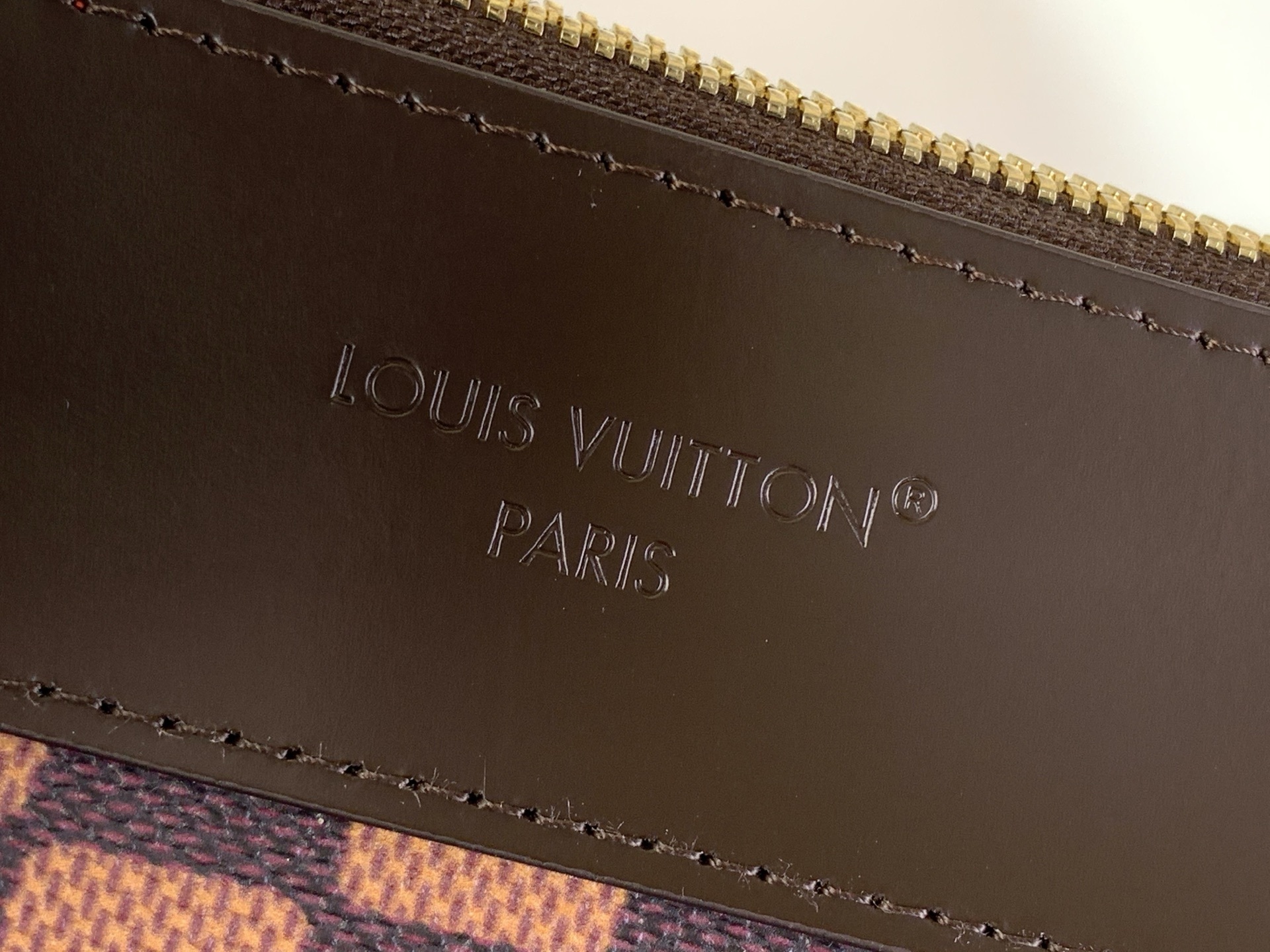 L0vis Vvtt0n Pochette Damier Bag Brown 30cm/11.8in