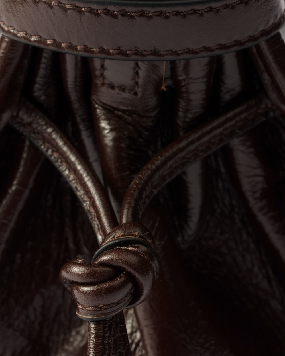 [True-to-ORIGINAL] Pra*a Bonnie Medium Shoulder Bag Dark Brown 32cm/13in – 1BA426_2CYR_F01D6_V_MOO